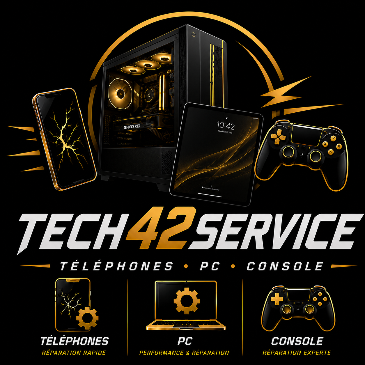 Logo TECH42SERVICE
